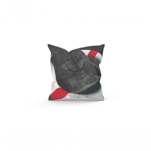 Almofada Decorativa Cheia C/ Zíper 25x25 Bóia Náutica