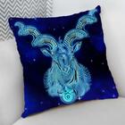 Almofada Decorativa Cheia C/ Zíper 25x25 Capricórnio