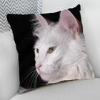 Almofada Decorativa Cheia C/ Zíper 25x25cm  Angorá