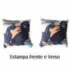 Almofada Decorativa Cheia C/ Zíper 25x25cm  Motos No Por Do S