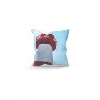 Almofada Decorativa Cheia C/ Zíper 40x40 Faról Vermelho