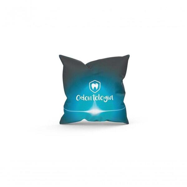 Almofada Decorativa Cheia C/ Zíper 40x40 Odontologia