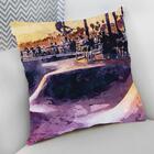 Almofada Decorativa Cheia C/ Zíper 40x40 Pista Skate