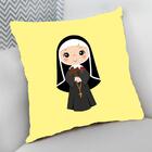 Almofada Decorativa Cheia C/ Zíper 40x40 Santa Rita De Cássia