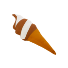 Almofada Decorativa Criativa Divertida Sorvete Bege