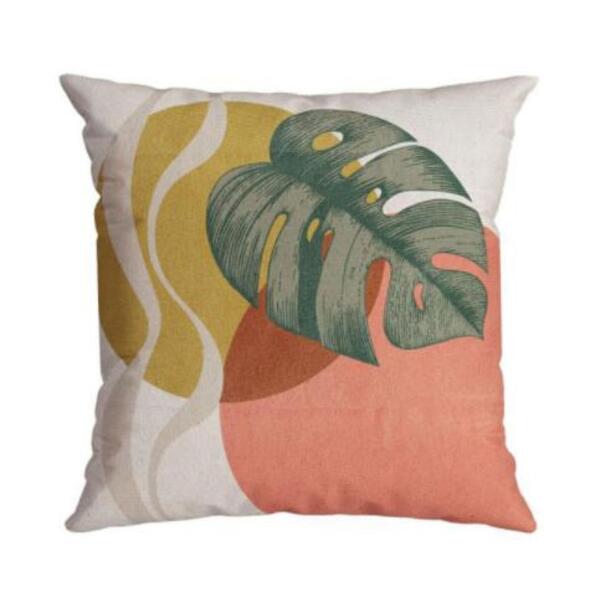 Almofada Decorativa Donatella Coral 43x43 Cm