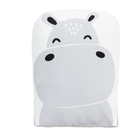 Almofada Decorativa Em Suede Coleção  Hipopotamo