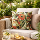 Almofada Decorativa Firenze Alasca 40x40cm Verde Bege - Somen