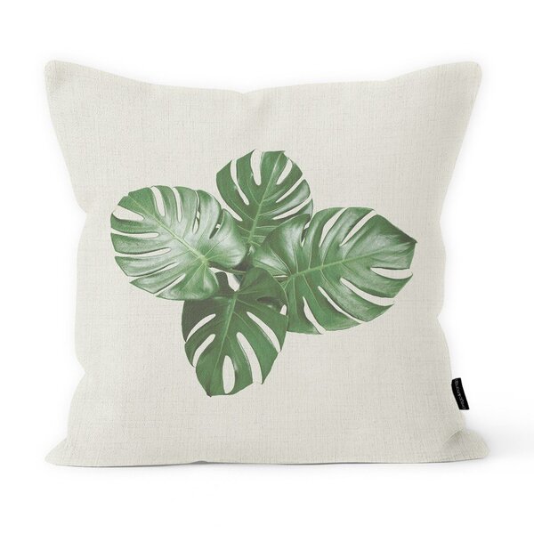 Almofada Decorativa Frinezza Em Linho Cru Costela De Adão - 4