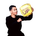 Almofada Decorativa Infantil Cubo 25 Cm Level Up Amarelo