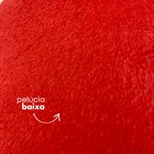 Almofada Decorativa Infantil Cubo 25 Cm Tijolo Laranja