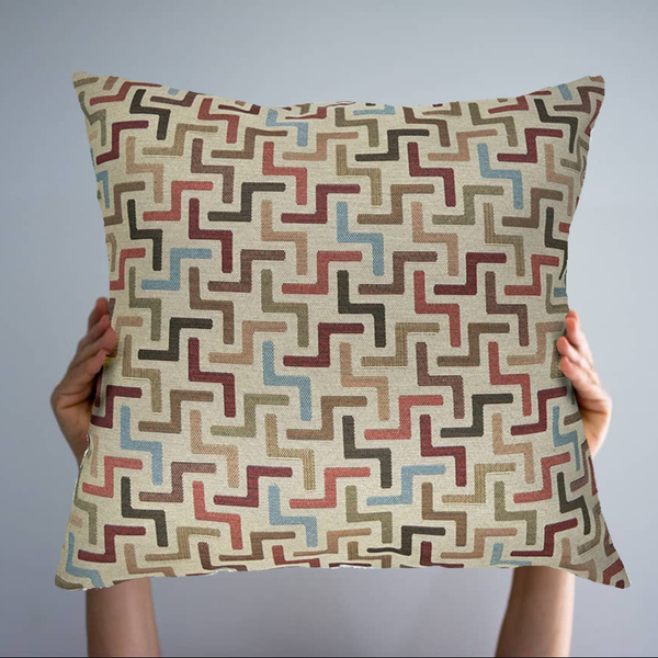 Almofada Decorativa Jacquard Cartagena 40x40cm - 01 - Somente