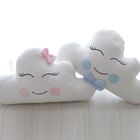 Almofada Decorativa Nuvem Feliz Soft Com Laço Branca E Rosa