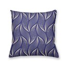 Almofada Decorativa Own Folhas Azul - 45x45 Cm
