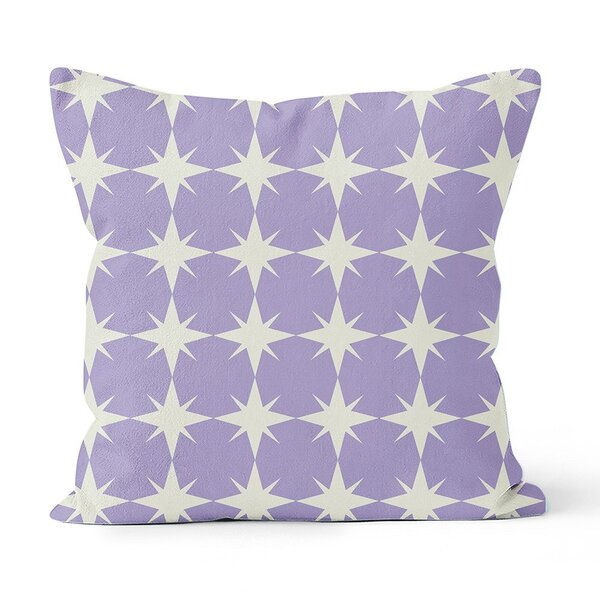 Almofada Decorativa Own Lilás Estrelas