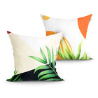 Almofada Decorativa Para Sala 2 Unidades 45cm X 45cm Com Refi