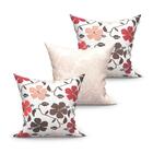 Almofada Decorativa Para Sala Florence 3 Unidades 45cm X 45cm