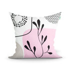 Almofada Decorativa Para Sala Ou Quarto Rosa 2 Unidades 45cm