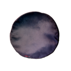 Almofada Decorativa Redonda Criativa Divertida Lua Preto