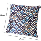 Almofada Decorativa Sala Com Enchimento 45x45cm Suede Bf Colc