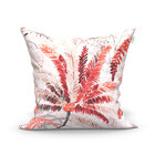 Almofada Decorativa Vermelha Estampada 3 Unidades 45cm X 45cm