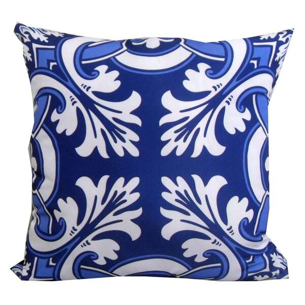 Almofada Digital Azulejo 42x42 Colorido Alm-ap-13 Uniart