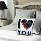 Almofada Digital Love 42x42 Colorido Alm-rm-04 Uniart