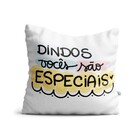 Almofada Dindos Vocês São Especiais - Almofada Azul Claro
