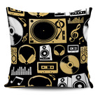 Almofada Dj Music - 42x42cm Com Enchimento