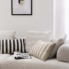 Almofada Retangular Eligio Poliéster Natural 60x40x3cm Inspire