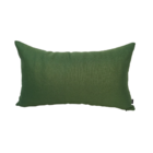 Almofada Em Linho Verde Retangular Tipo:completa