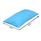Almofada Encosto 30cmx50cm Acqua Ikigai Azul Hydra