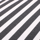 Almofada Encosto 60cmx60cm Acqua Listrado Cinza