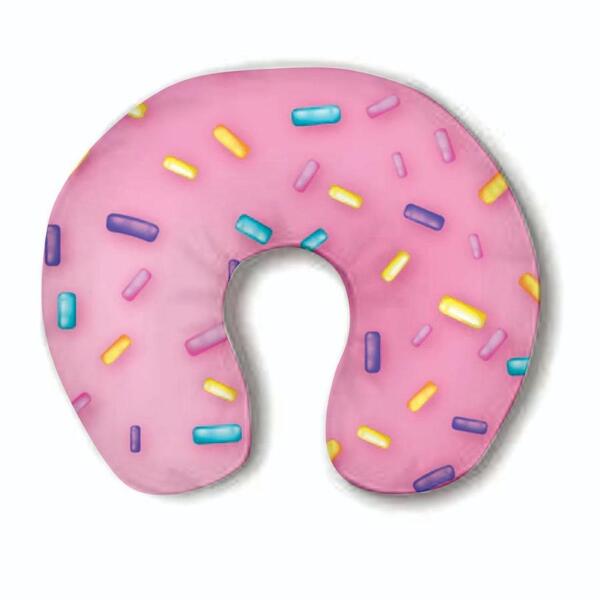 Almofada Encosto De Pescoço P/ Viagens Donuts