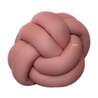 Almofada Escandinava Nó Rosa Pantone