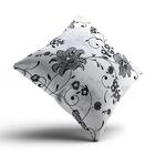 Almofada Estampada Cheia Bruxelas 43x43cm