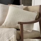 Almofada Quadrada Eterna Poliéster Bege 45x45cm