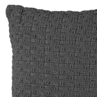 Almofada Eterna Cinza Escuro 45x45cm