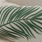 Almofada Eva - Folhas Verde Retangular Tipo:completa