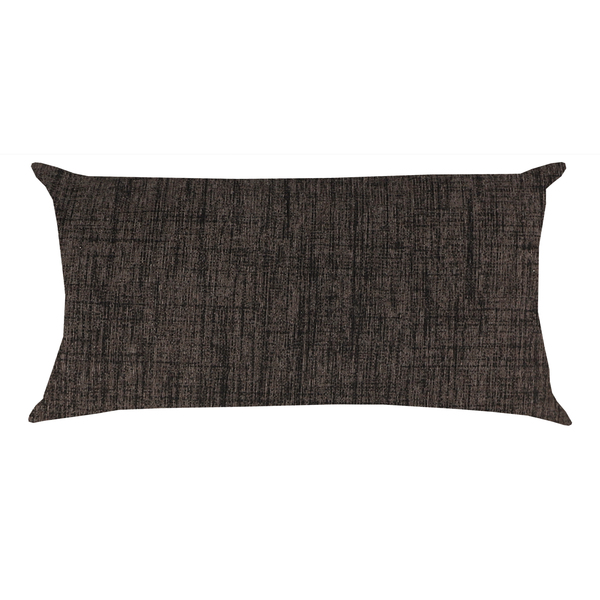 Almofada Externa 10x50x30cm Lisa Marrom Próxima