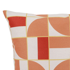 Almofada Externa 28x48cm Geo Geométrica Terracota Belchior