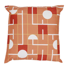 Almofada Externa 43x43cm Geo Cerâmica Terracota Belchior