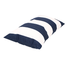 Almofada Externa para Encosto Hidrorrepelente Retangular 30x50cm Azul Listrada Navy Próxima Têxtil