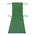 Almofada Externa para Espreguiçadeira Hidrorepelente Retangular 190x62cm Liso Verde Acquatec Naterial