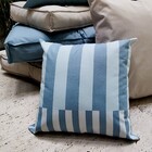 Almofada Externa Quadrado 43x43cm Abstrato Azul Acquatec Naterial