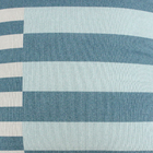 Almofada Externa Quadrado 43x43cm Abstrato Azul Acquatec Naterial