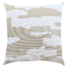 Almofada Externa Quadrado 43x43cm Abstrato Offwhite Acquatec Naterial