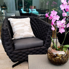 Almofada Externa Quadrado 43x43cm Abstrato Offwhite Acquatec Naterial