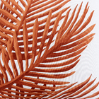 Almofada Externa Quadrado 43x43cm Folhagem Terracota Acquatec Naterial