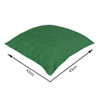 Almofada Externa Quadrado 43x43cm Liso Verde Acquatec Naterial
